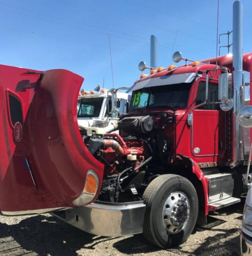 this image shows mobile truck repair in Salt Lake City, Utah